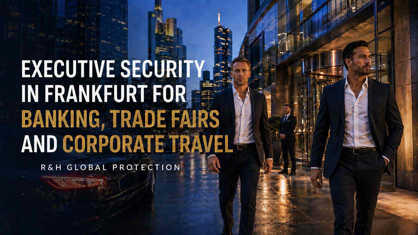 Executive Security in Frankfurt | Banking & Trade Fairs
