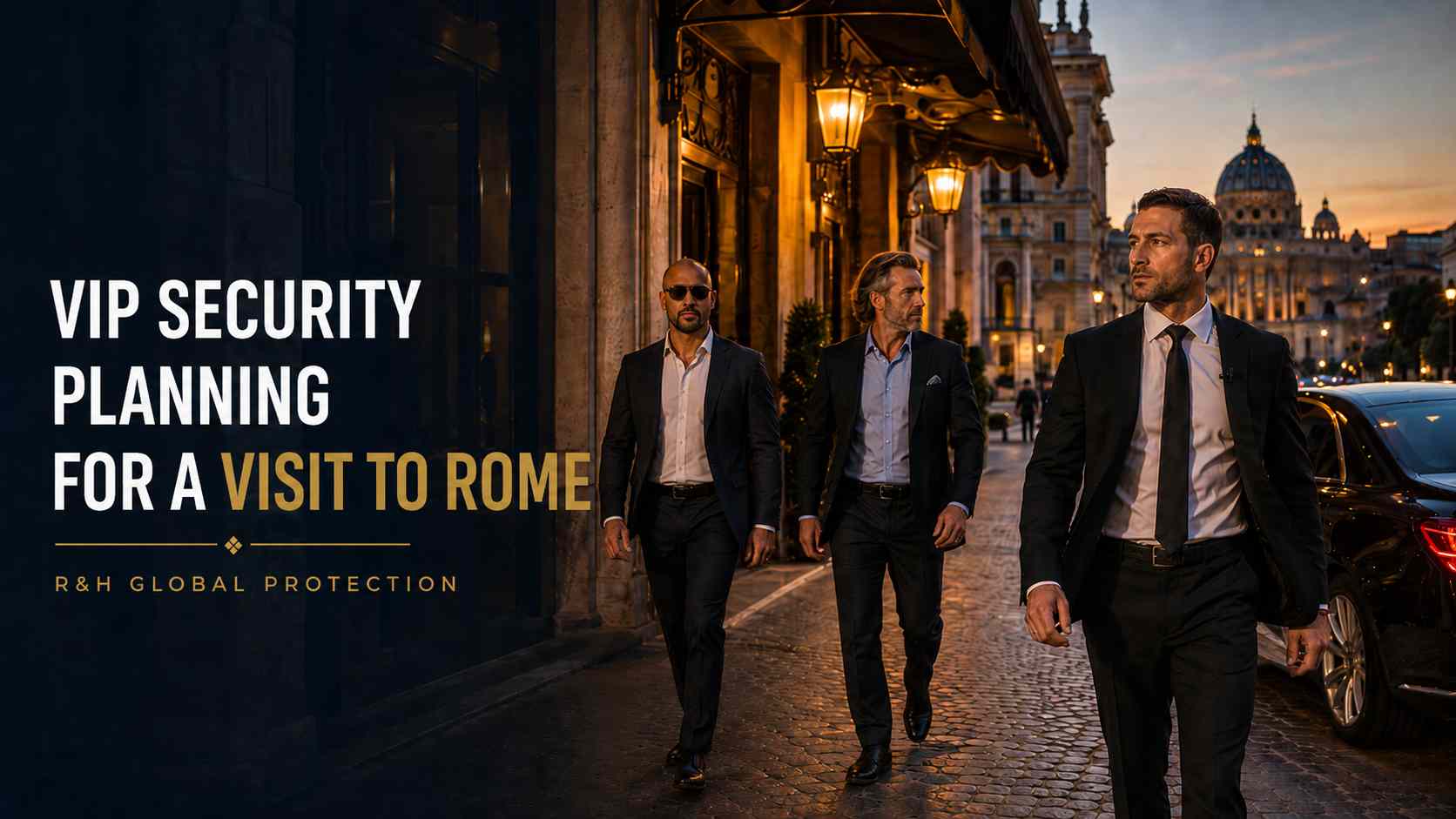VIP Security Planning for Rome | Executive Travel Guide