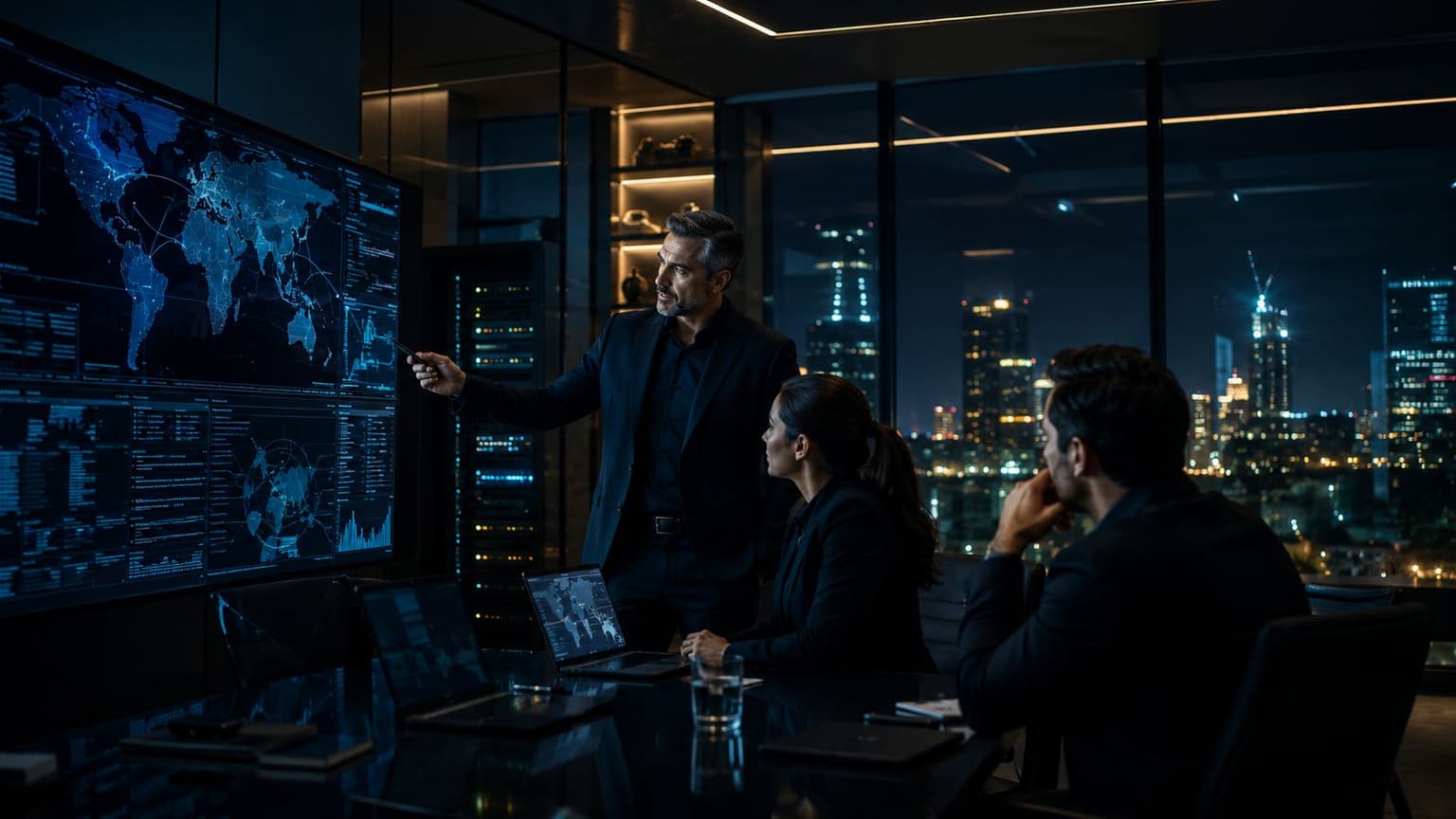 Israeli cyber-security operations centre safeguarding sensitive data