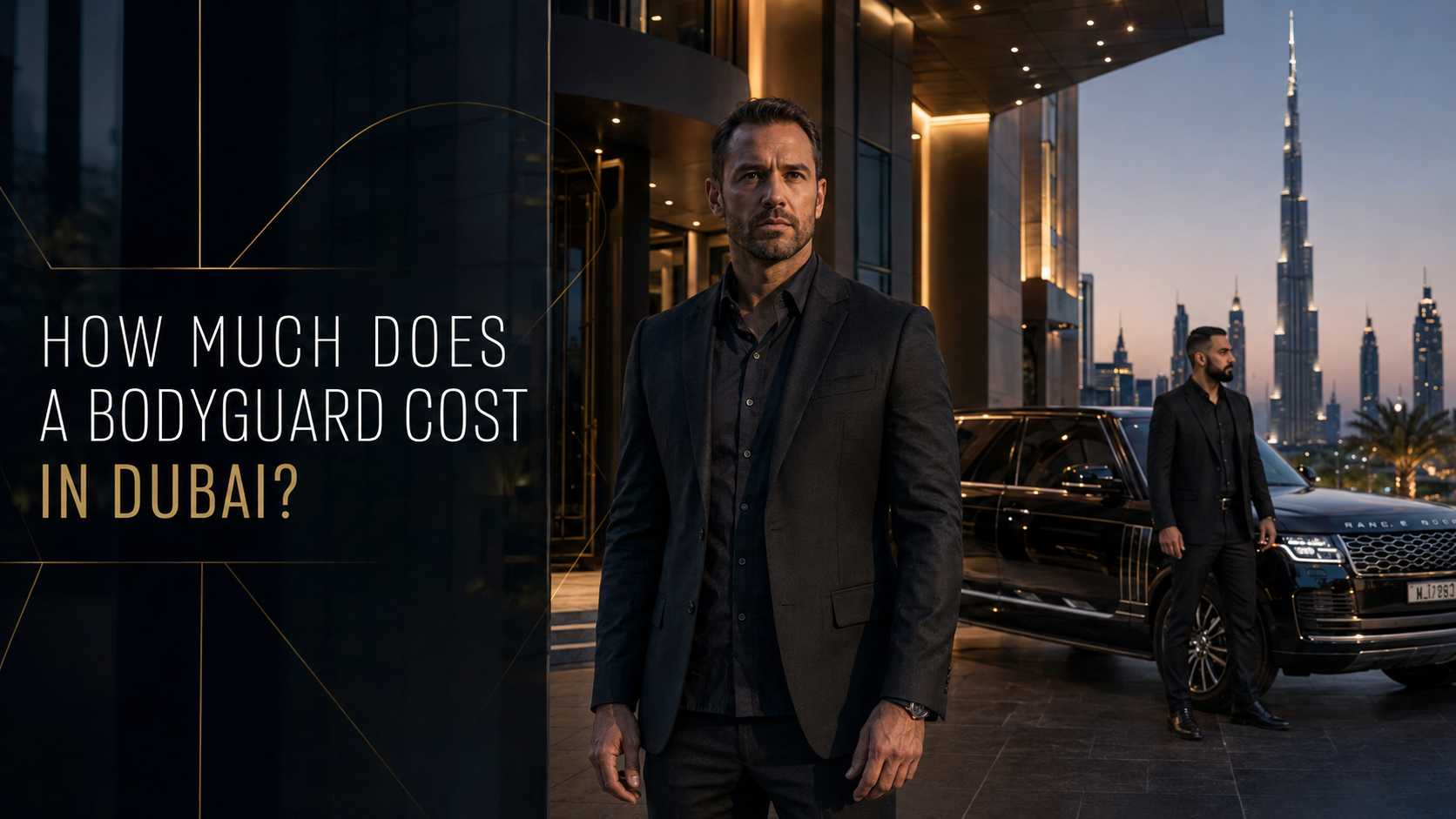 How Much Does a Bodyguard Cost in Dubai? 2026 Pricing Guide