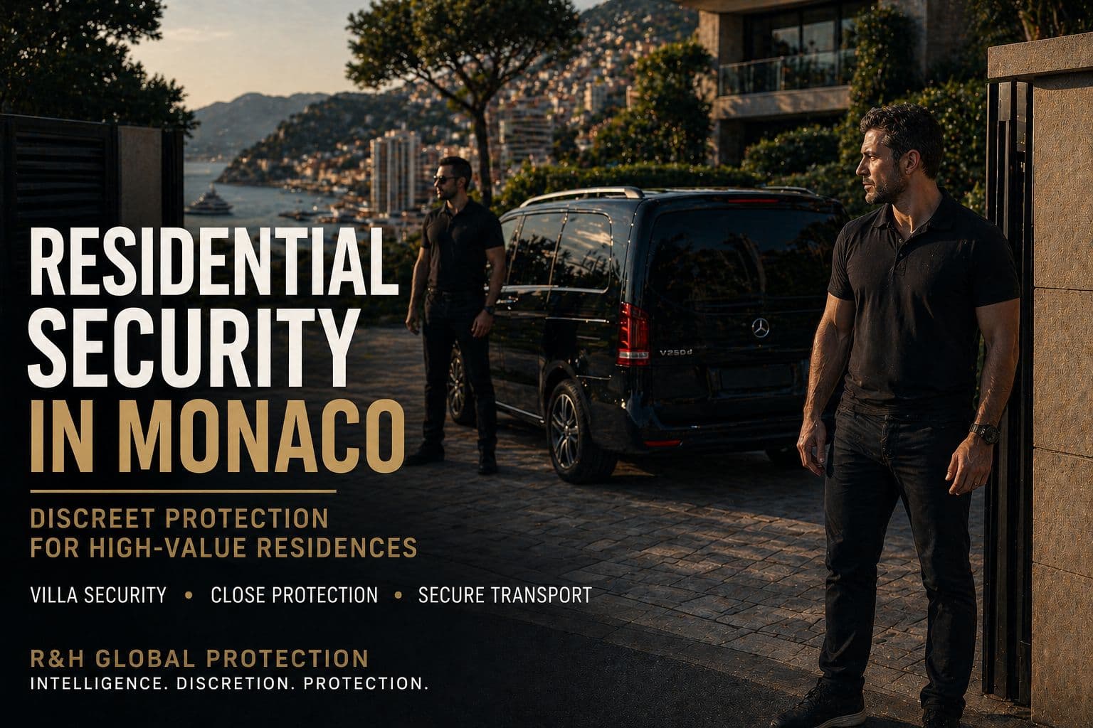 Residential security in monaco - villa protection - security for luxury villas
