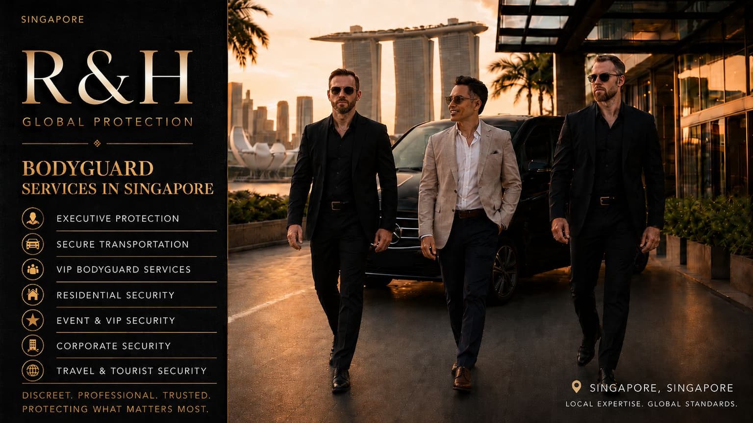 Bodyguard Services in Singapore | Executive Protection & VIP Security