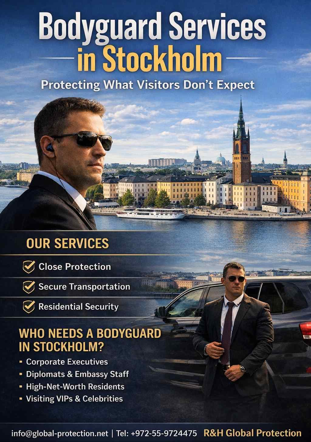 bodyguard services Sweden
hire bodyguard Sweden
bodyguard Sweden
private security Sweden
bodyguard price Stockholm
bodyguard cost Stockholm
close protection Stockholm
close protection services Stockholm
security driver Stockholm
secure transportation Stockholm
private bodyguard Stockholm
VIP protection Stockholm
hire bodyguard Stockholm
bodyguard services in Stockholm