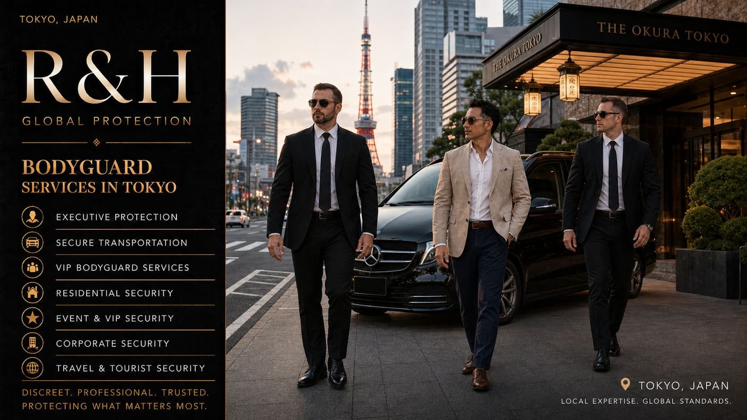 Bodyguard in Tokyo — Executive Protection Services in Japan