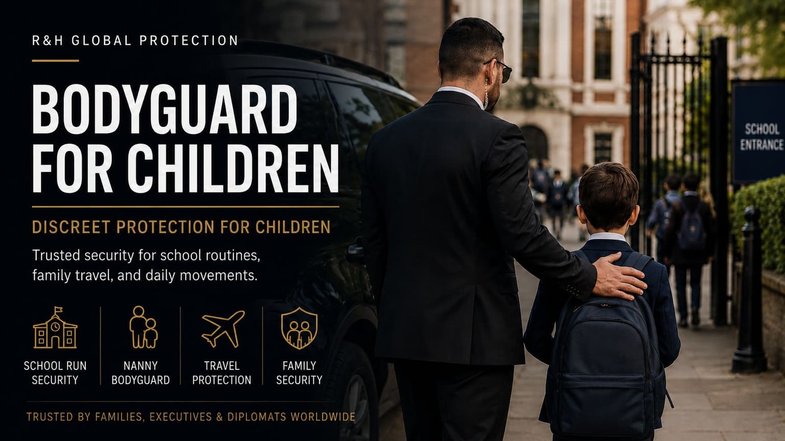 Bodyguard for Children | Discreet Child Protection Services