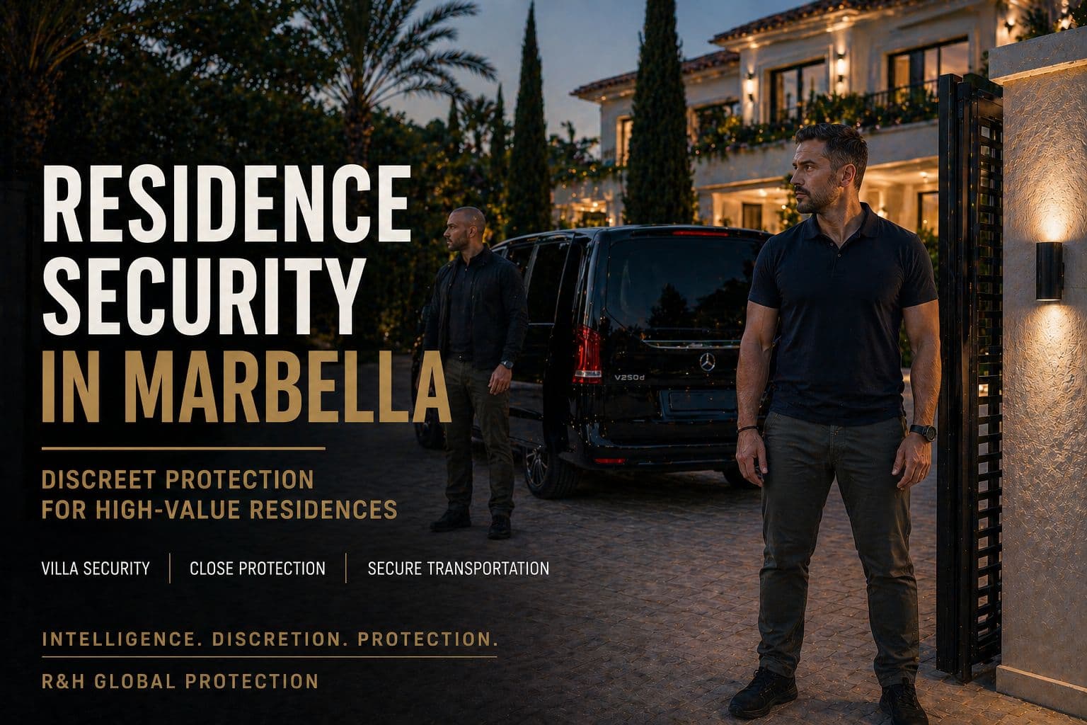 Residence Security in Marbella - protection for luxury villas