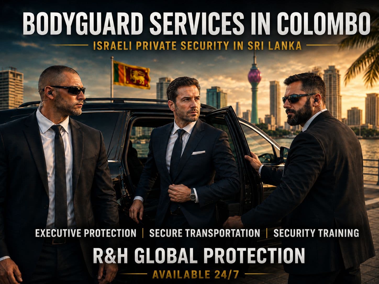 Bodyguard Services in Sri Lanka — VIP Protection in Colombo