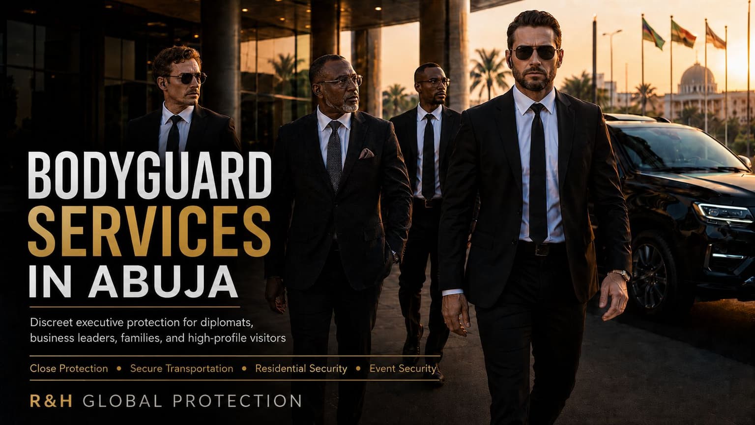 Bodyguard Services in Abuja — Secure Transport & VIP Protection