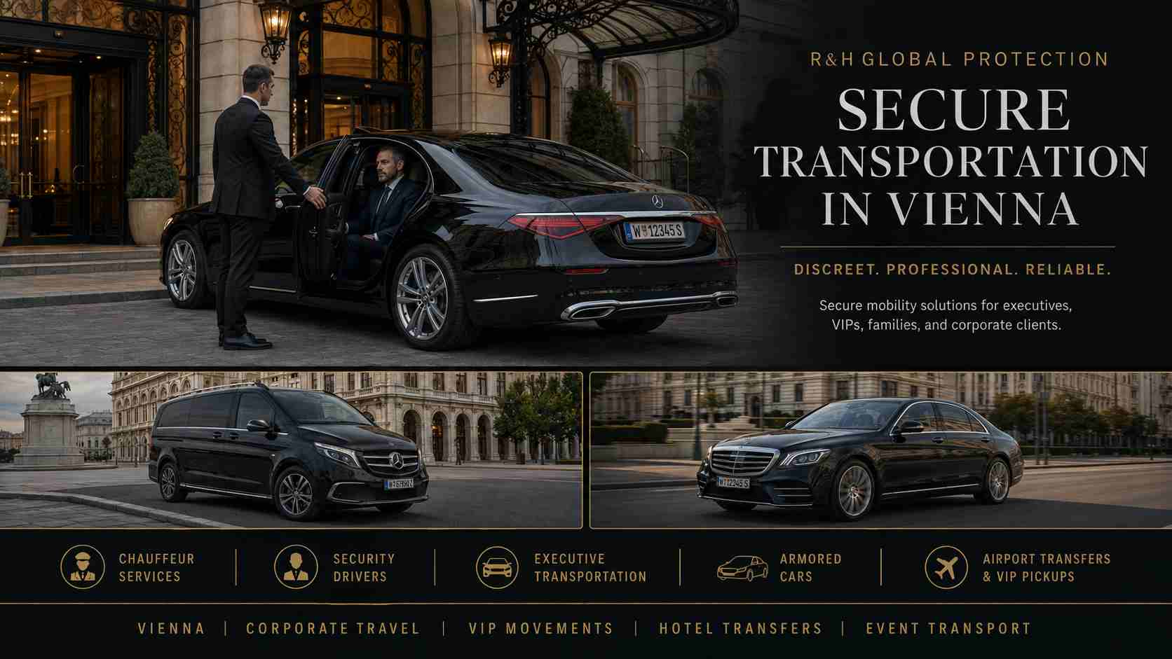 Vienna Executive Chauffeur & Secure Transportation Services