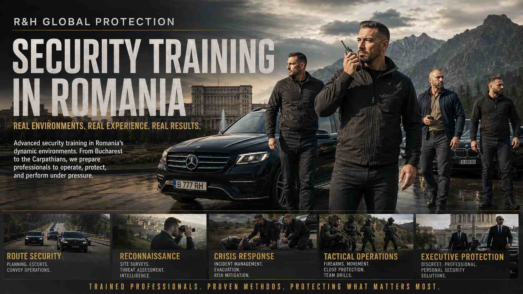 Security Training in Romania for Professional Security Teams