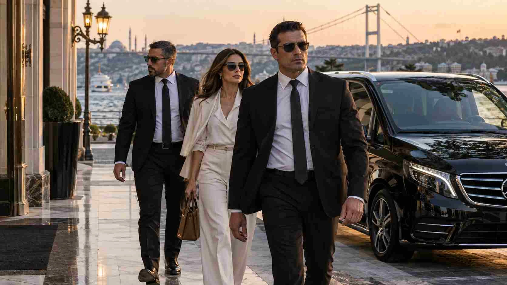 VIP bodyguard and secure resort transportation services in Antalya, Turkey