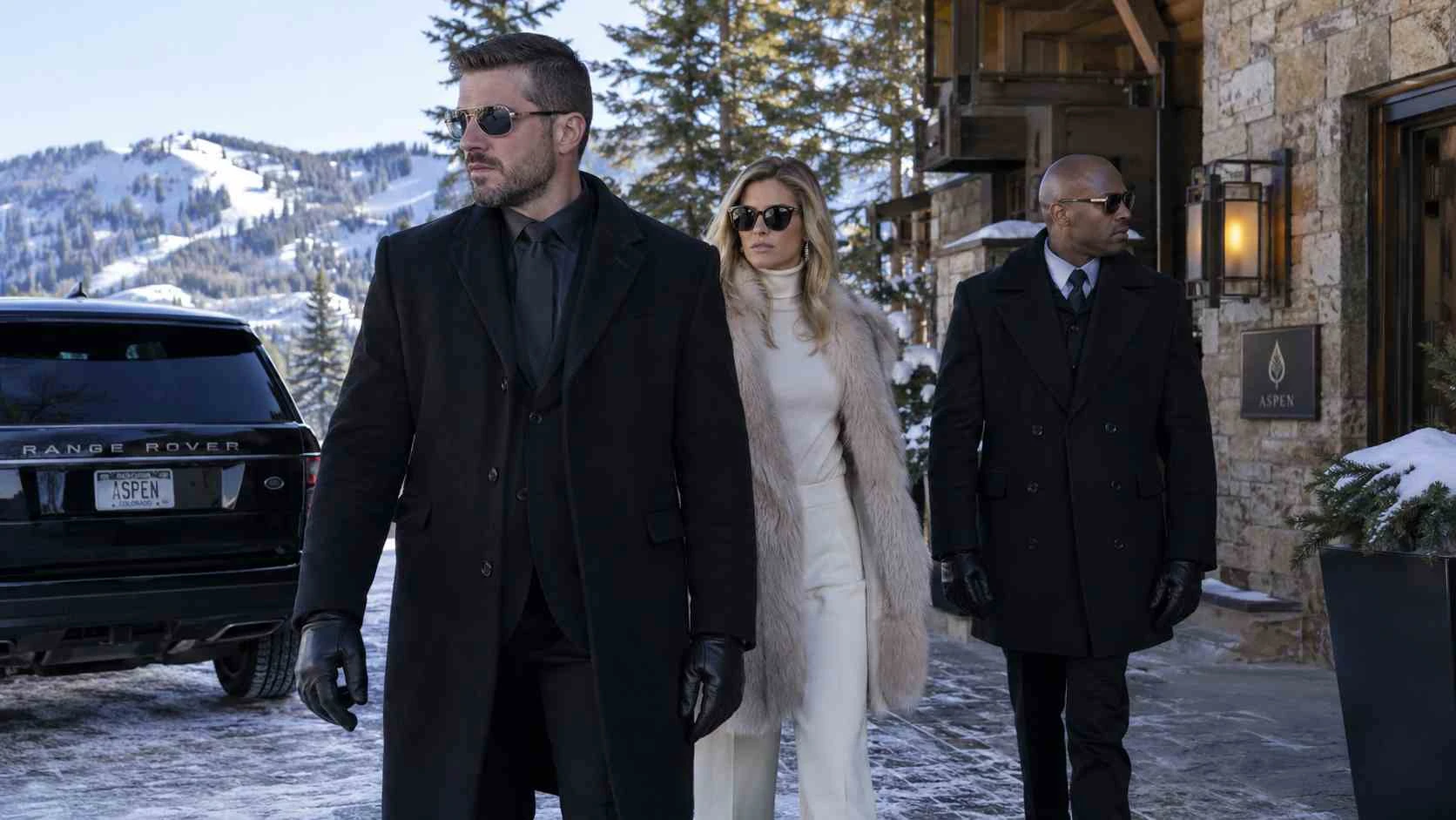 Executive protection bodyguards accompanying a private client in Aspen, Colorado