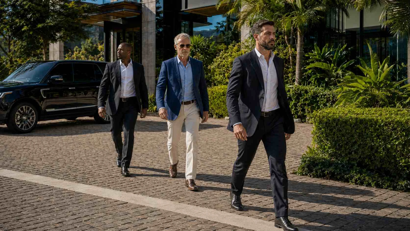 Executive close protection and security driver services in Asunción, Paraguay