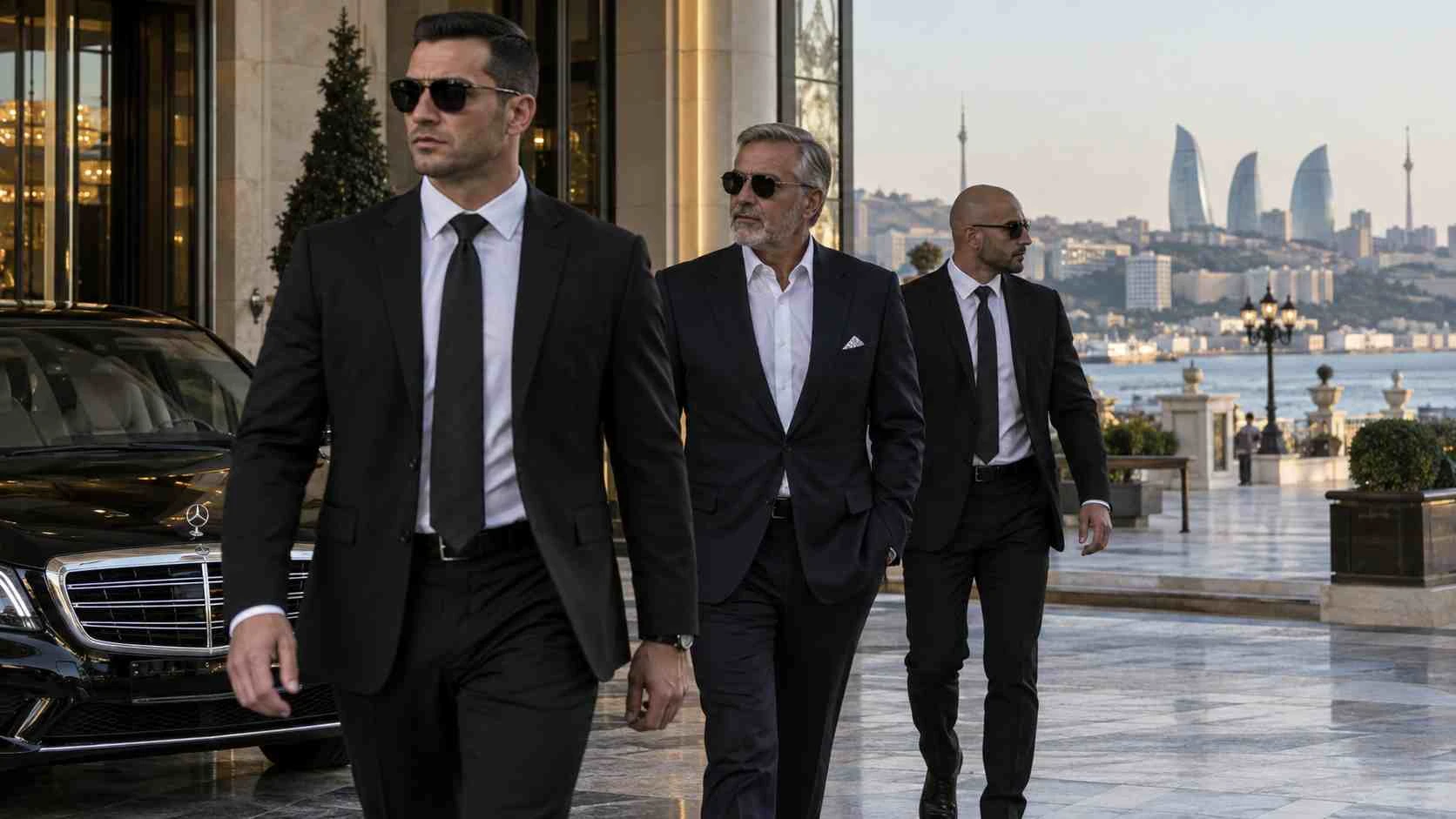 Executive close protection and bodyguard services in Baku, Azerbaijan
