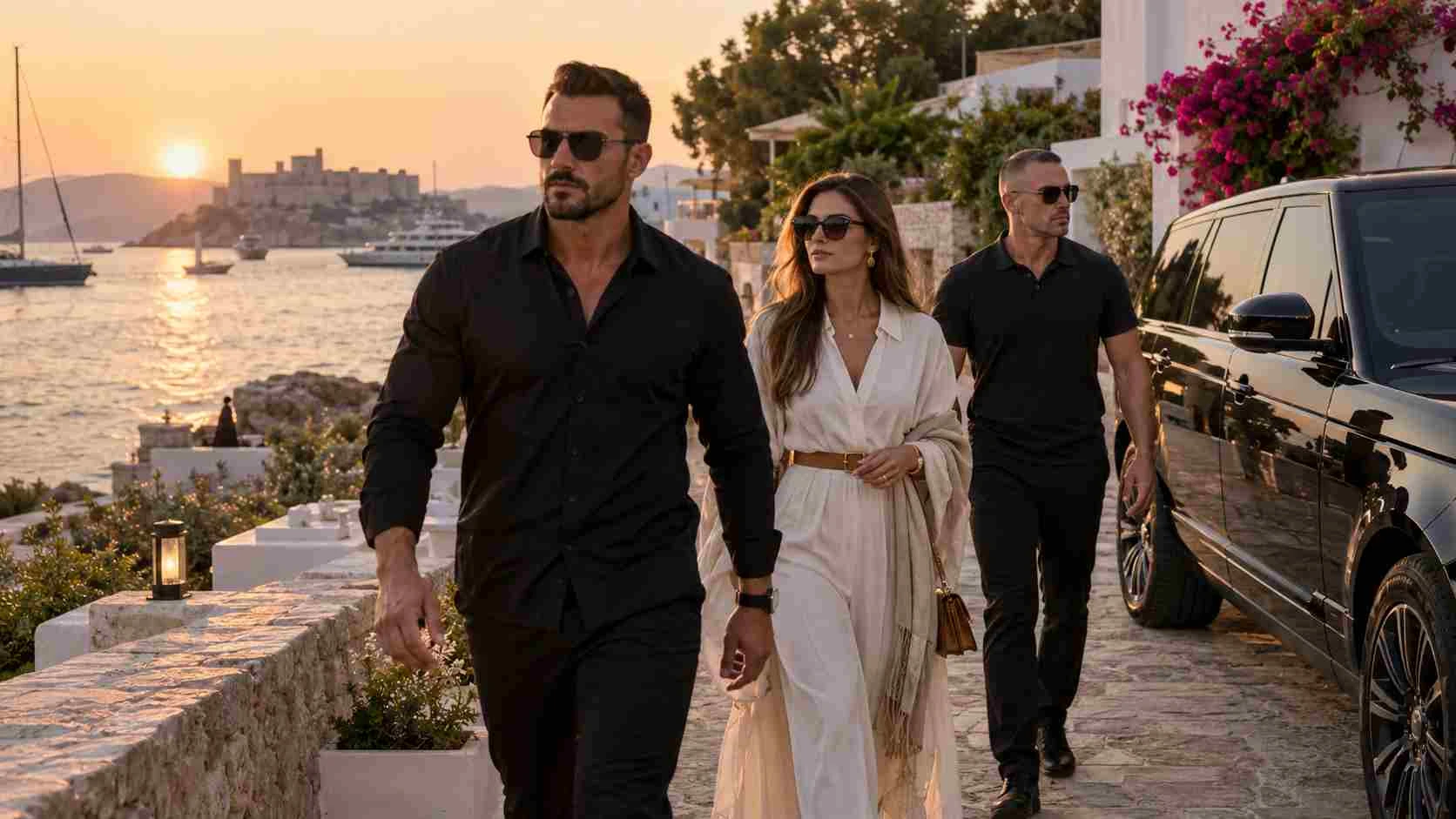 VIP bodyguard, villa and yacht protection services in Bodrum, Turkey