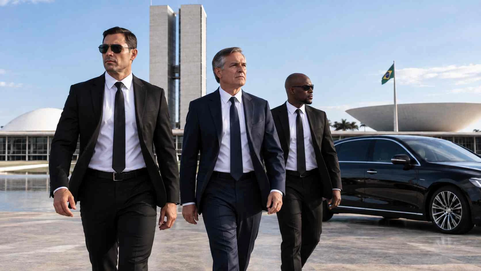 Bodyguard services in Brasilia for executive diplomatic and delegation protection