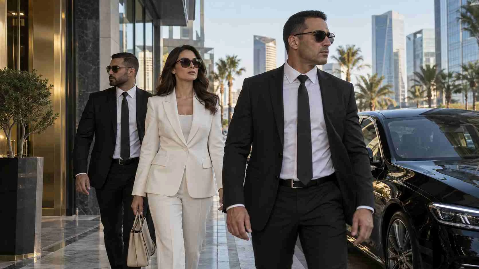Executive bodyguard and close protection services in Casablanca Morocco