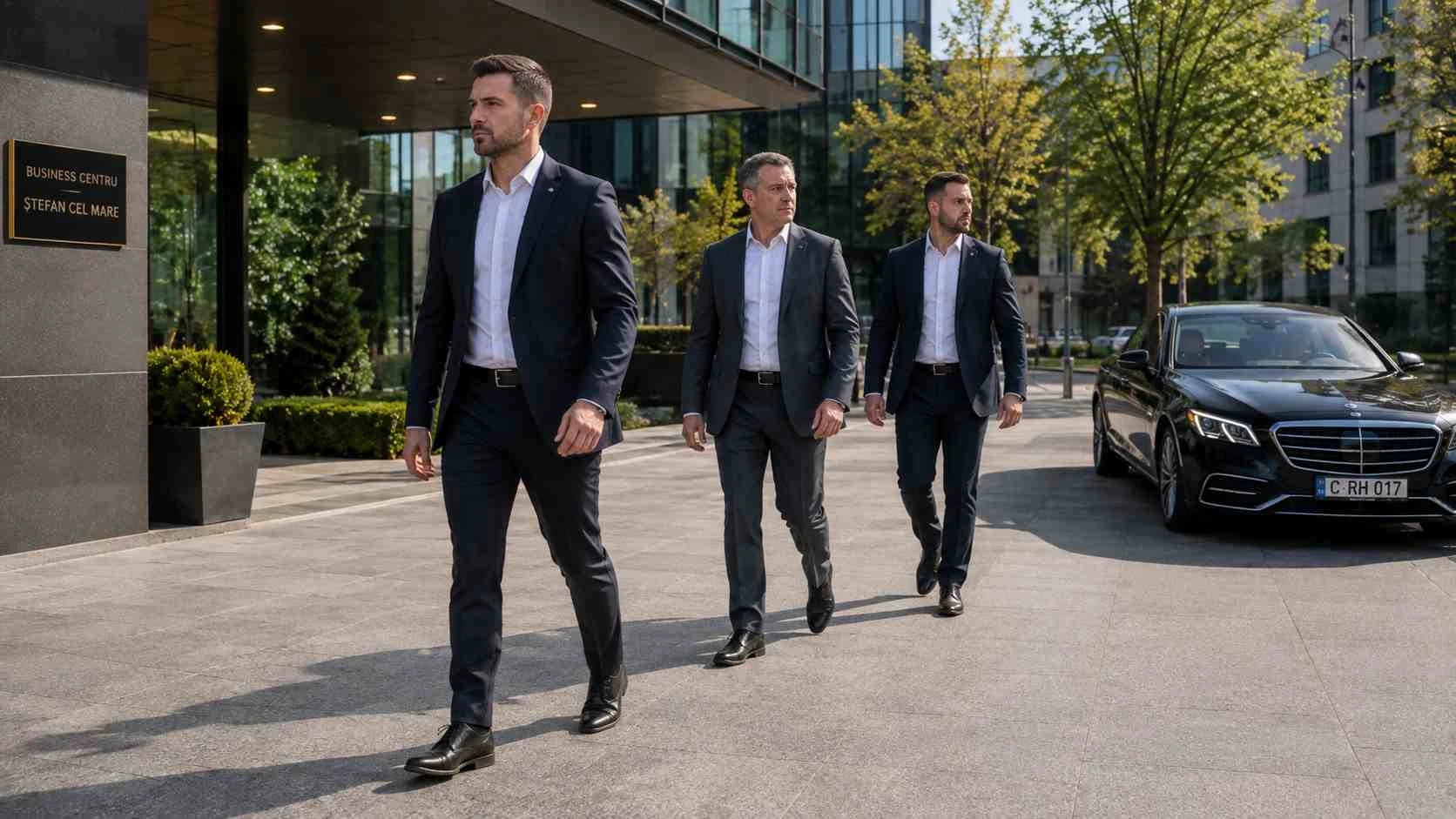 Discreet close protection and executive transportation in Chișinău, Moldova