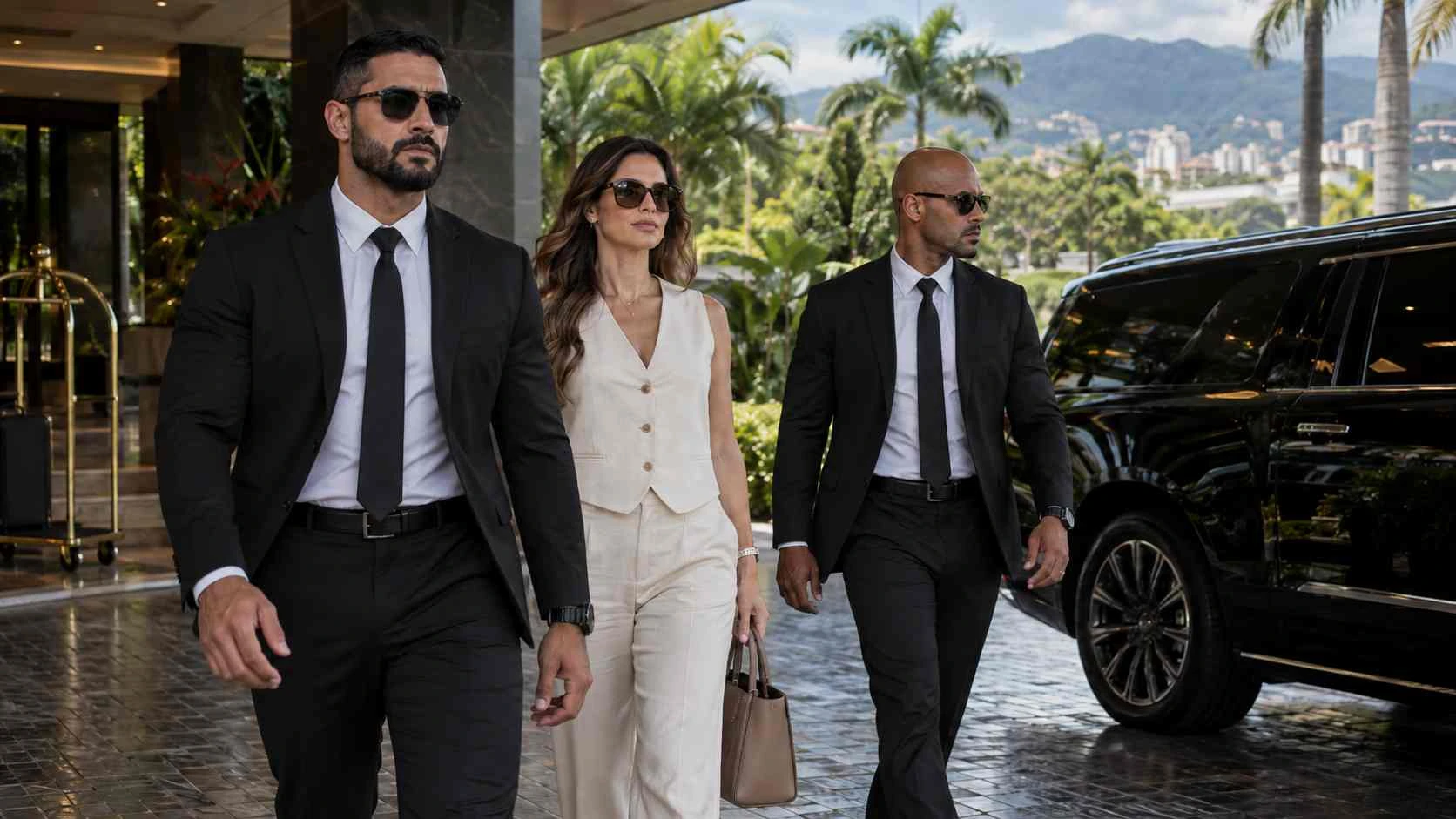Bodyguard services in San Jose Costa Rica for executive private and luxury resort travel