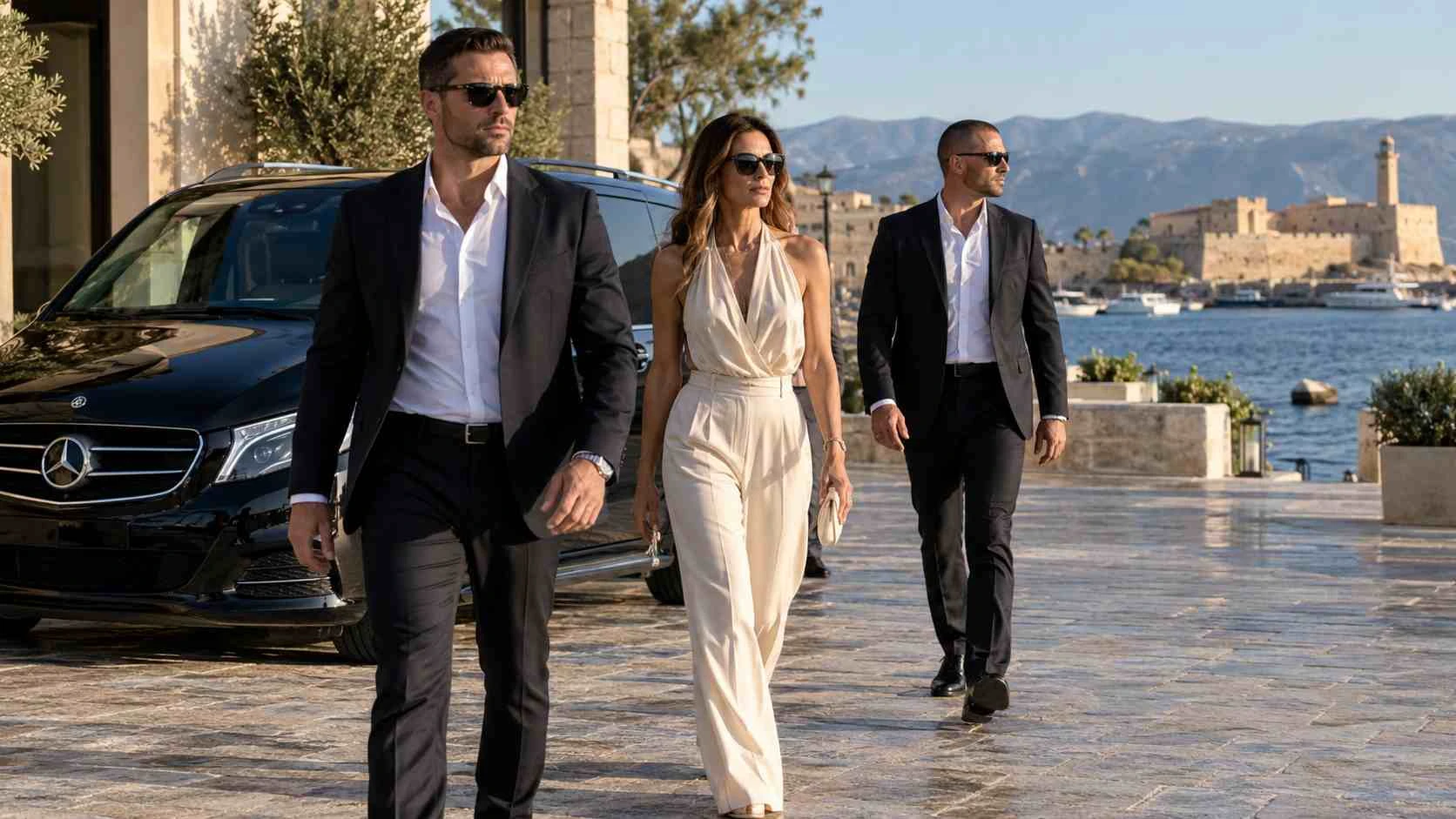 Executive close protection and bodyguard services in Crete, Greece