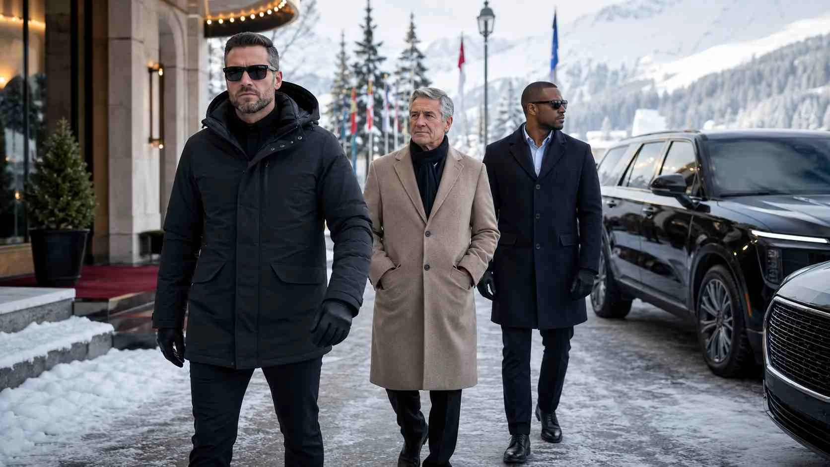 Executive close protection and bodyguard services in Davos, Switzerland