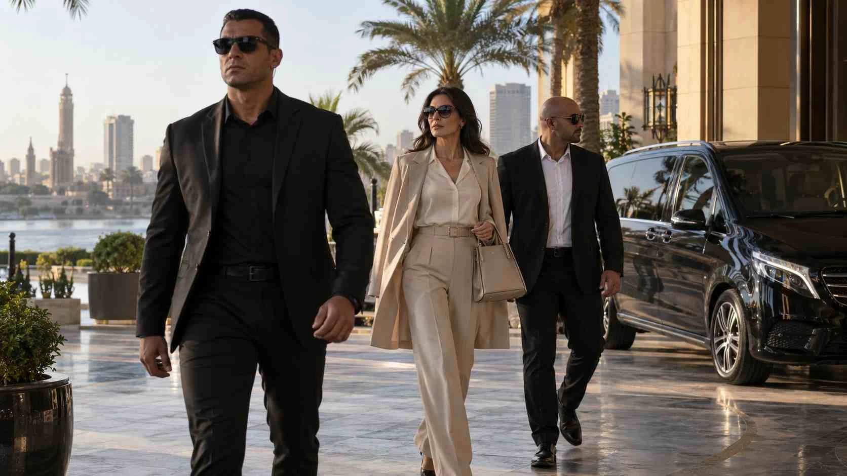 Executive close protection and bodyguard services in Cairo, Egypt