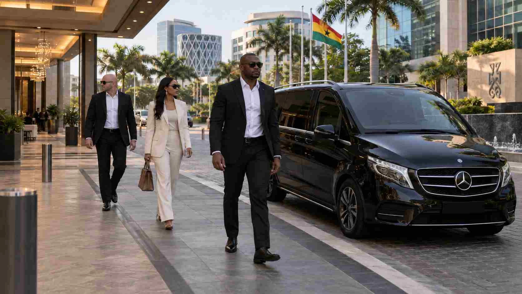 Executive protection and bodyguard services in Accra Ghana