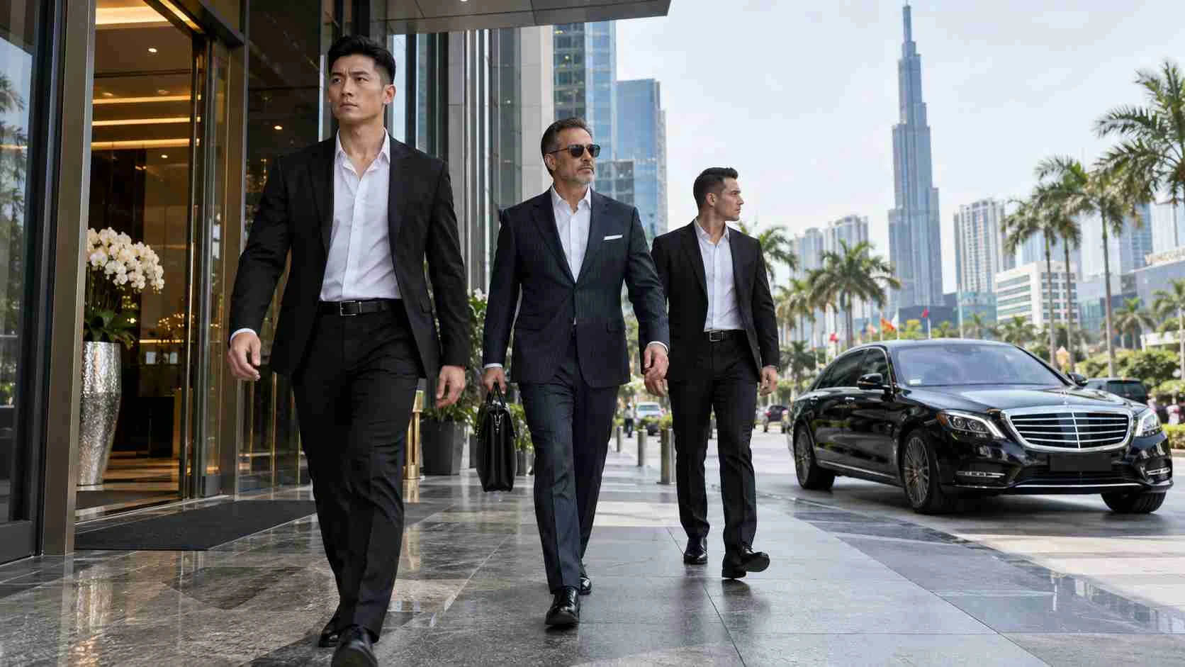 Bodyguard services in Ho Chi Minh City Vietnam for executives and private clients