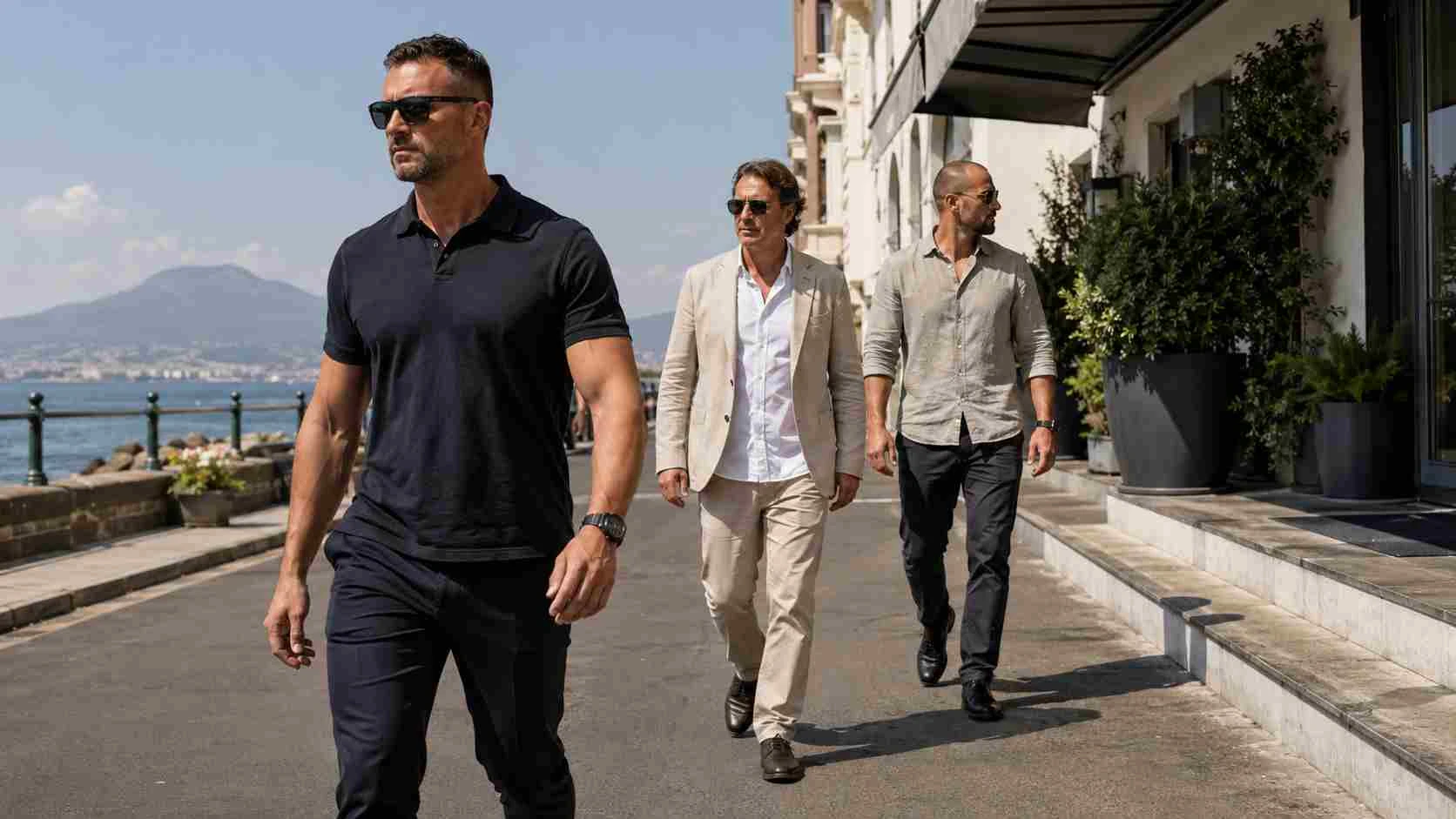 Professional bodyguard services in Naples, Italy for executive and VIP protection