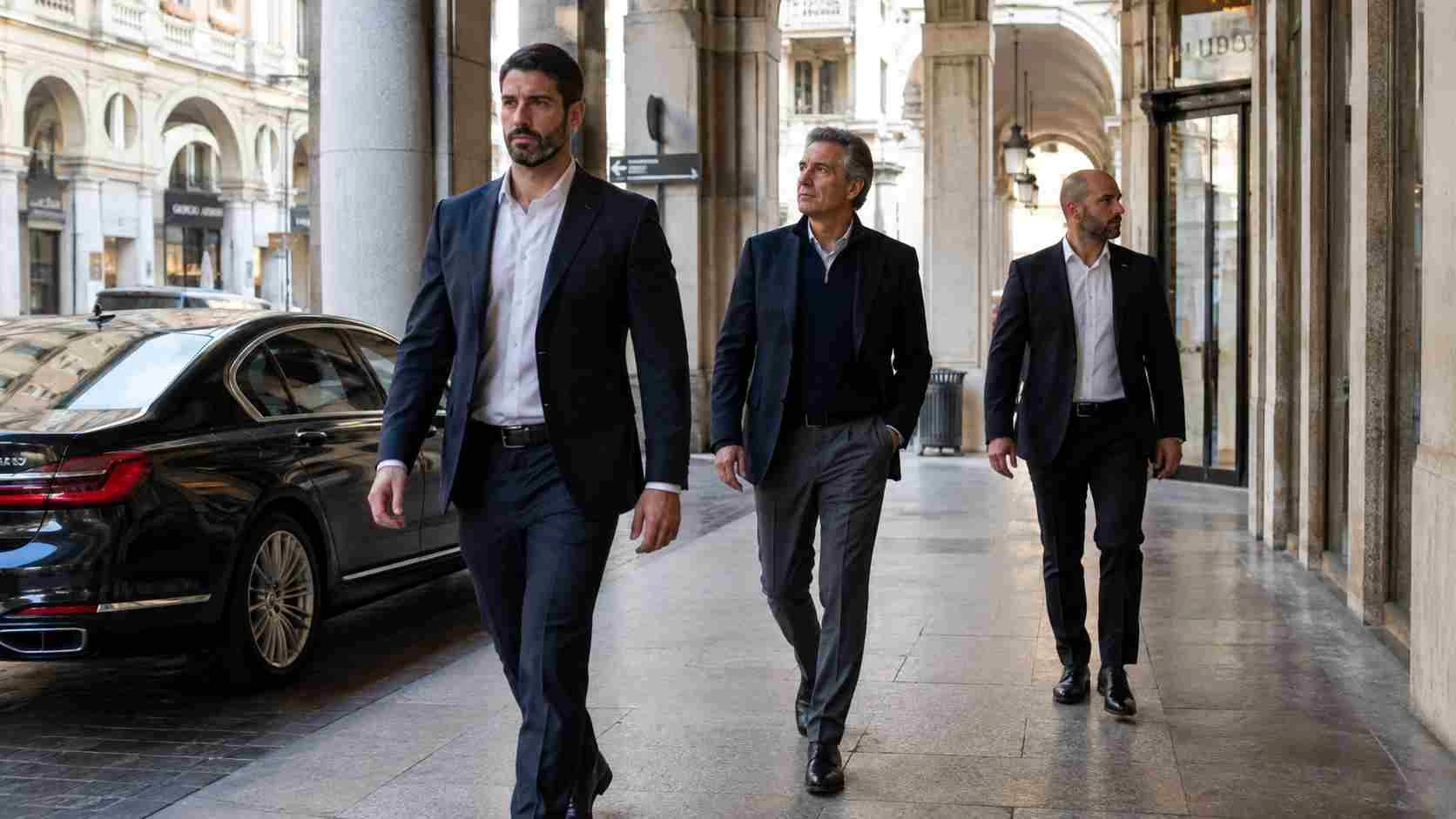 Professional bodyguard services in Turin, Italy for executive and VIP protection