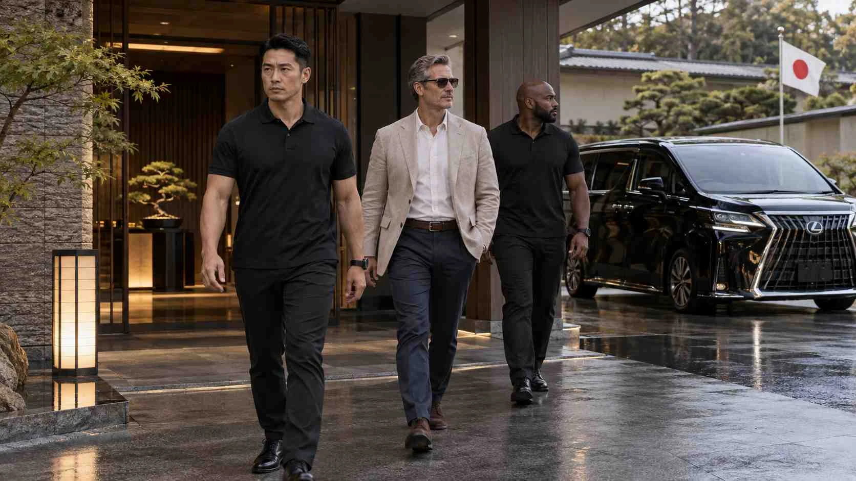 Bodyguard services in Japan across Tokyo Osaka Kyoto and Sapporo