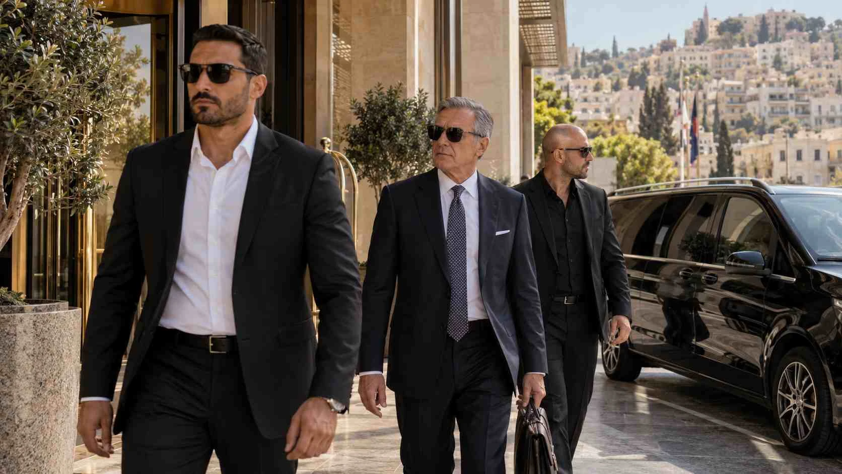 Executive close protection and bodyguard services in Amman, Jordan