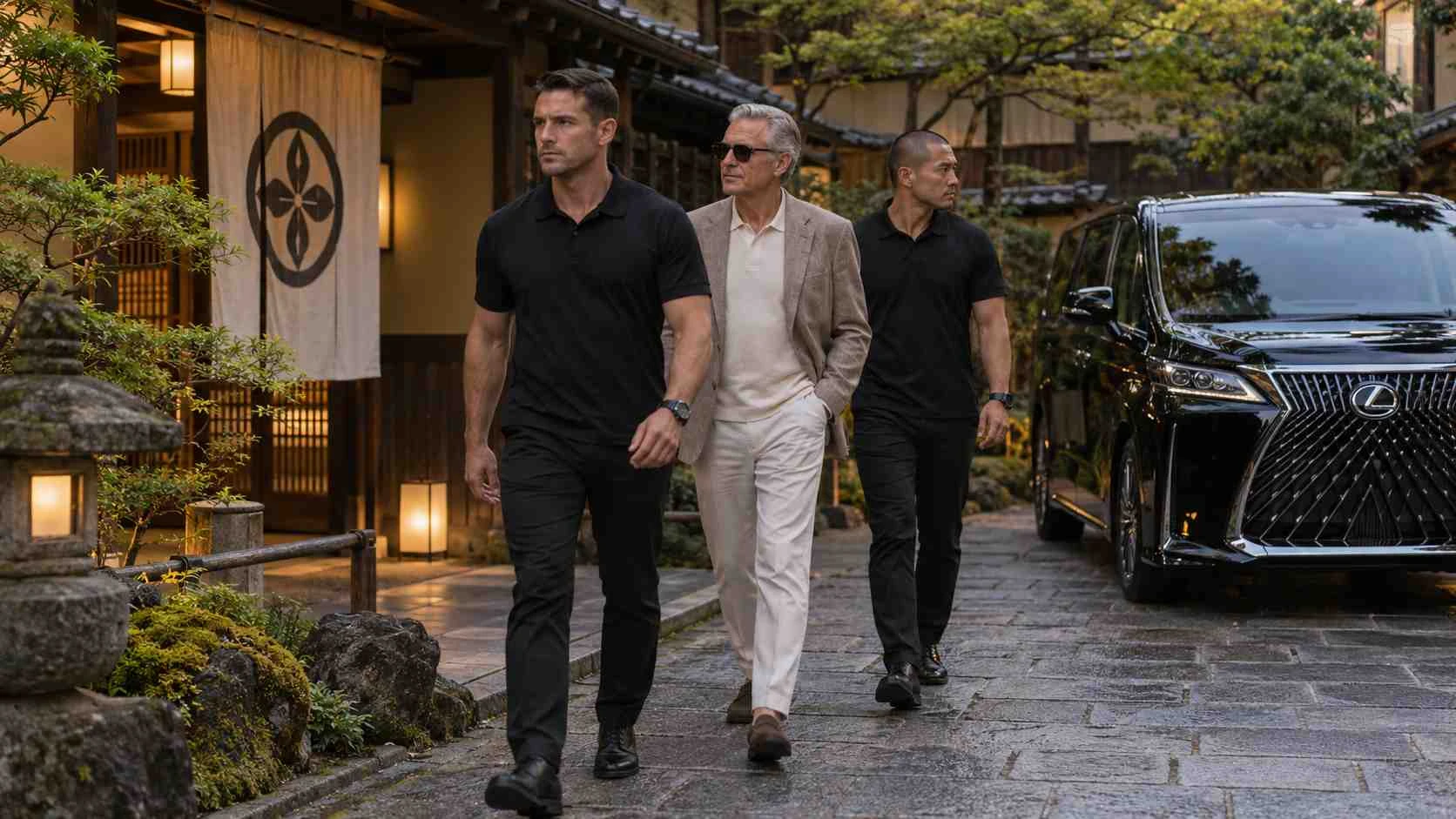 Bodyguard services in Kyoto Japan for private clients and cultural travel