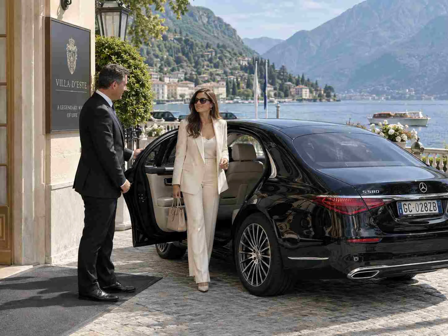 Chauffeur and secure transportation in Lake Como
