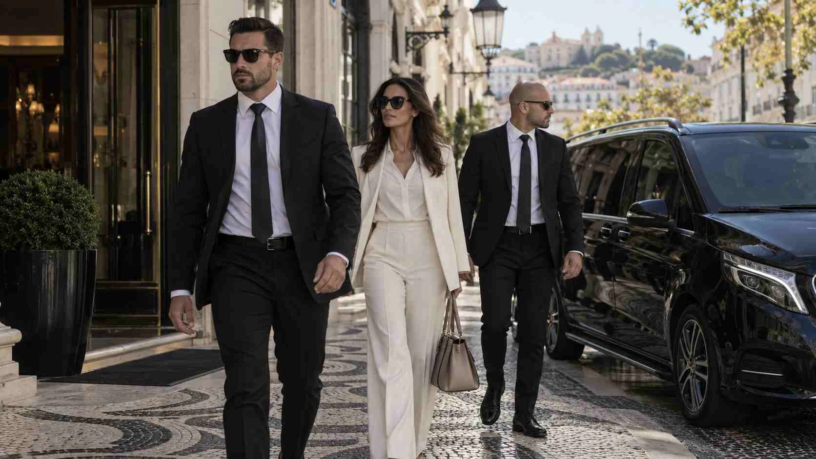 Executive close protection and bodyguard services in Lisbon, Portugal