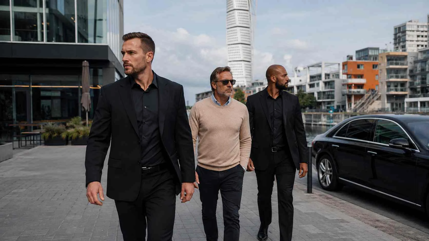 Executive close protection and bodyguard services in Malmö, Sweden