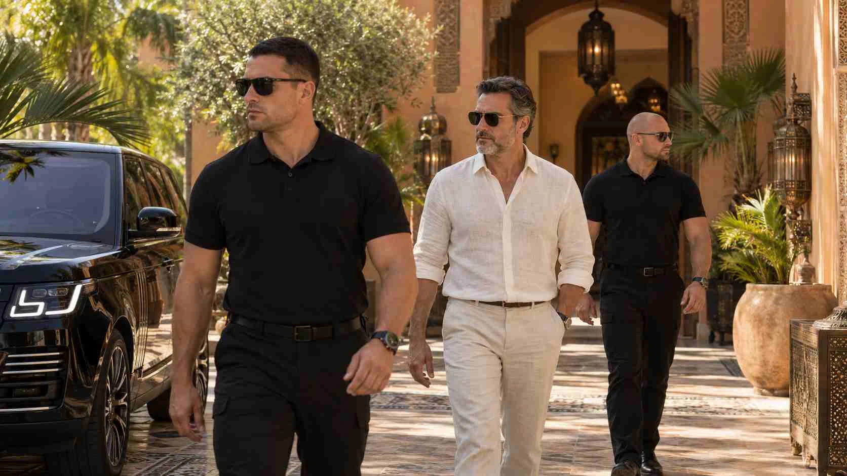 Private bodyguard and executive protection services in Marrakech Morocco