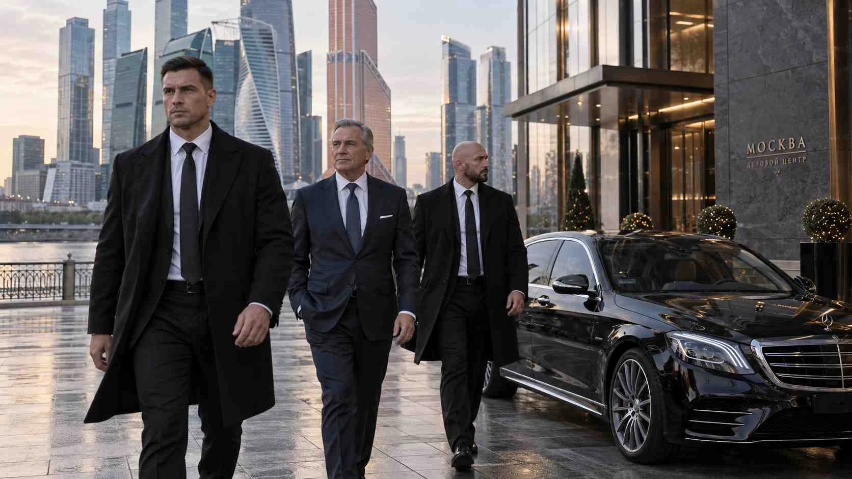 Bodyguard services in Moscow, Russia for executive and private clients