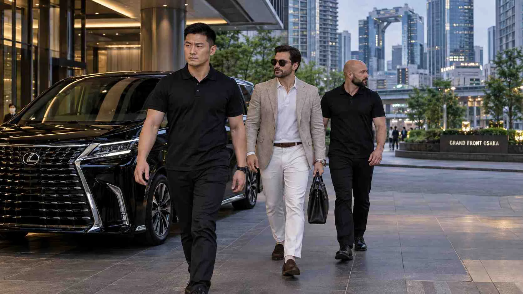 Bodyguard services in Osaka Japan for executive and VIP travel