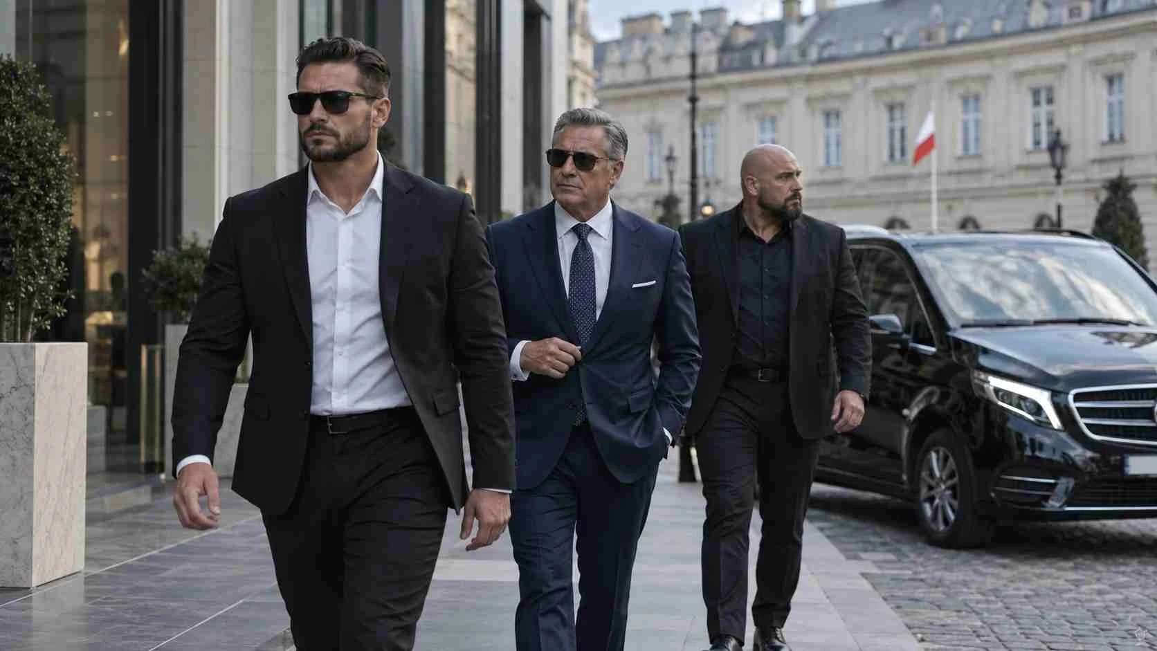 Executive close protection and bodyguard services across Poland