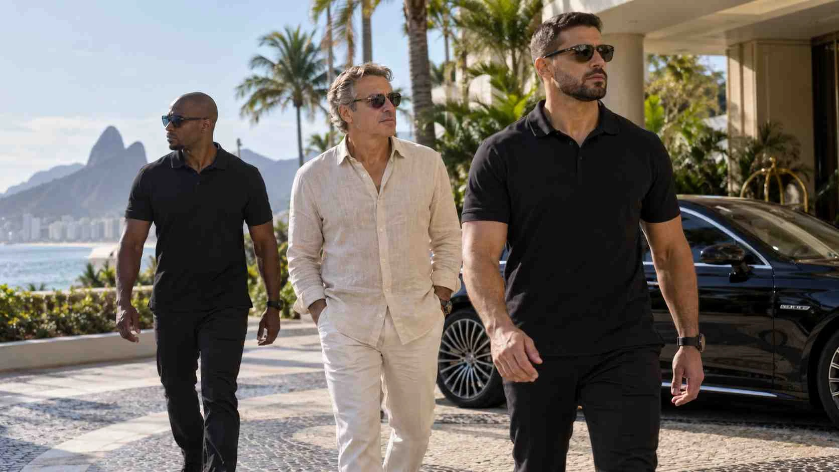Bodyguard services in Rio de Janeiro for VIP executive and private travel