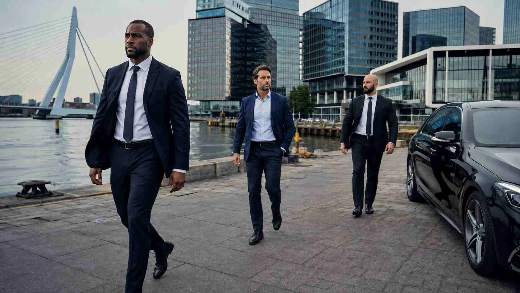 Executive close protection and bodyguard services in Rotterdam, Netherlands