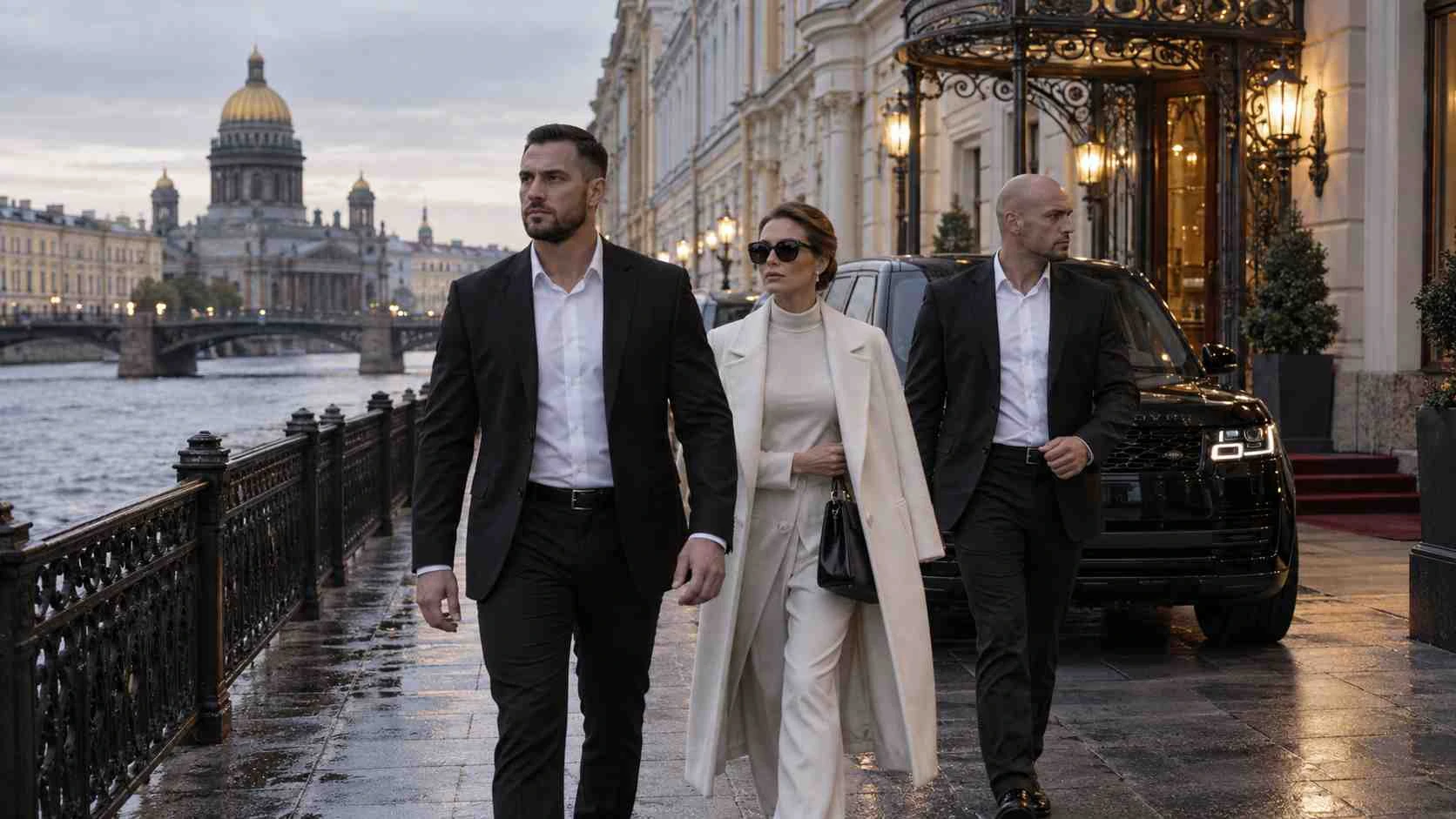 Bodyguard services in Saint Petersburg, Russia for executives and VIP clients