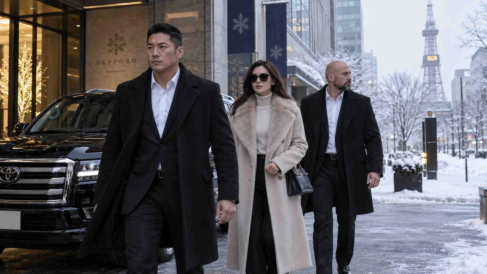 Bodyguard services in Sapporo Hokkaido Japan for winter and executive travel
