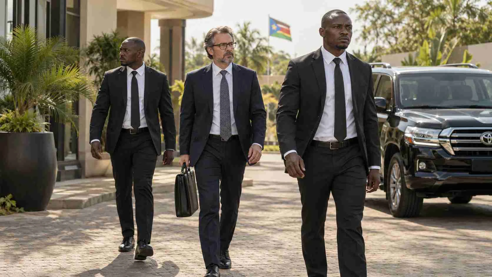 Bodyguard services in Juba South Sudan for executives project teams and private clients