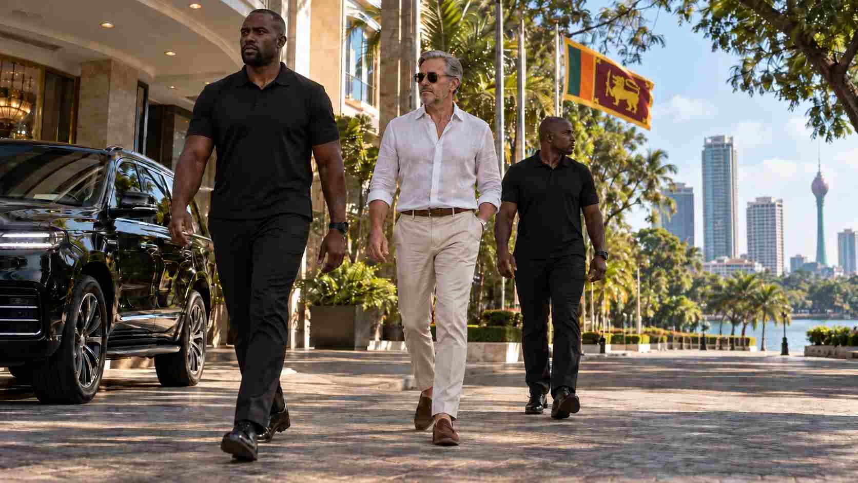 Executive bodyguard services in Colombo and across Sri Lanka