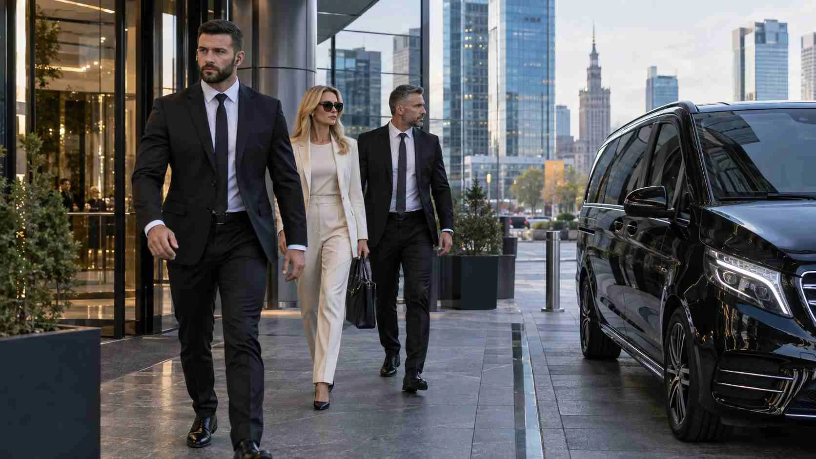 Executive close protection and bodyguard services in Warsaw, Poland