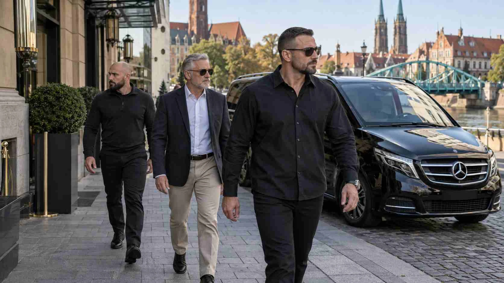 Executive close protection and bodyguard services in Wrocław, Poland