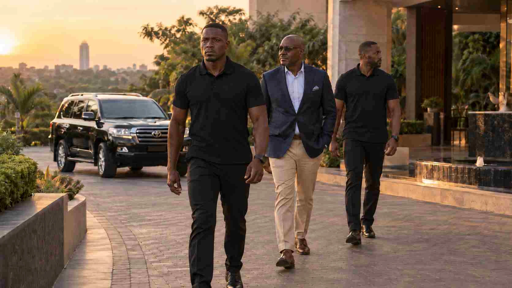 Executive protection and bodyguard services in Lusaka Zambia
