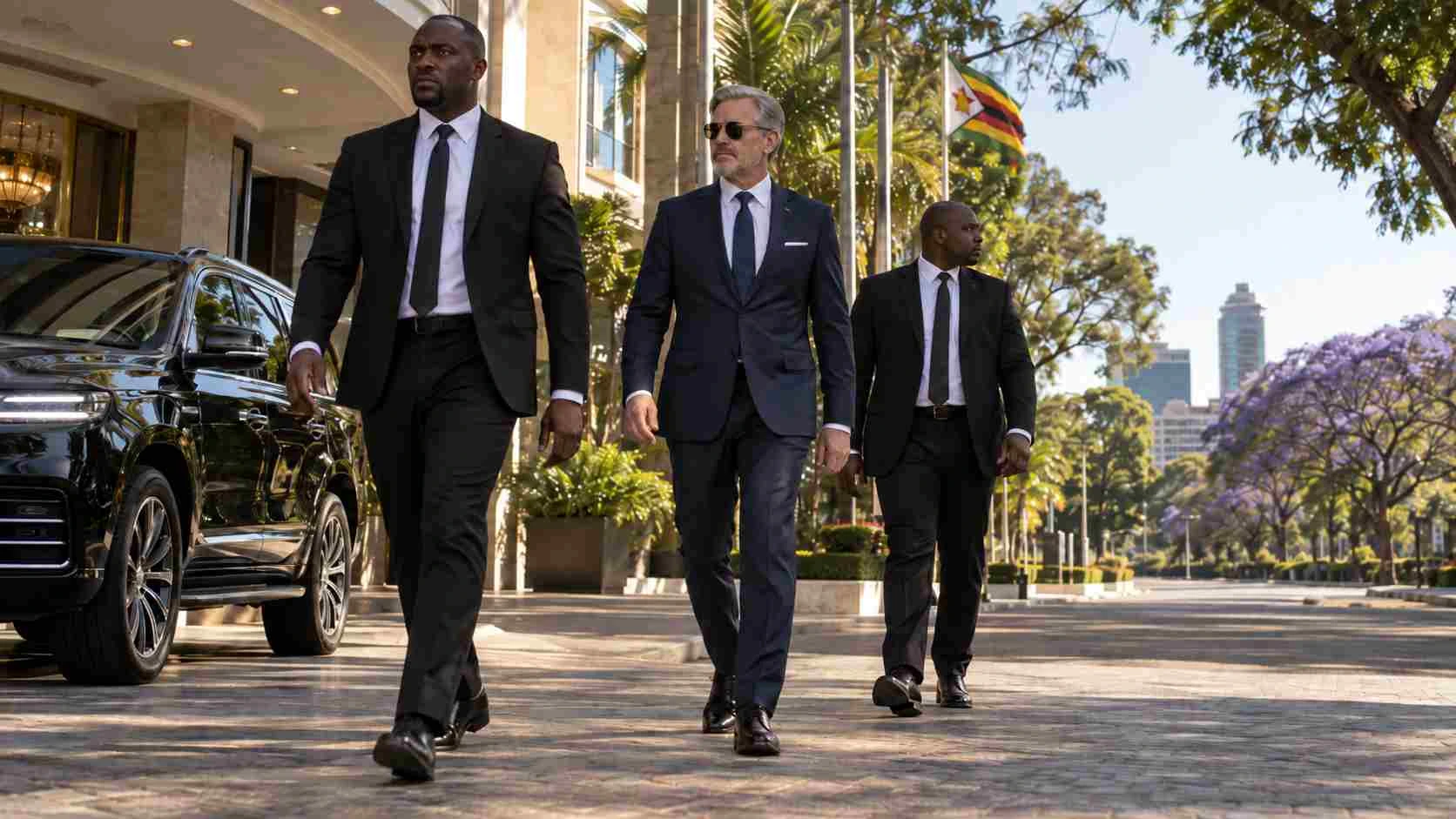 Executive bodyguard services in Harare and across Zimbabwe